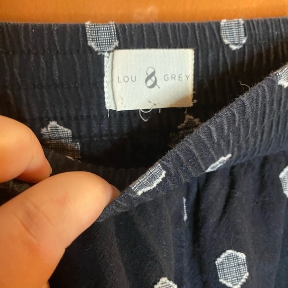 L&G Linen Dot Pull On Shorts - Picture 5 of 7